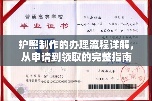 威远护照制作的办理流程详解，从申请到领取的完整指南
